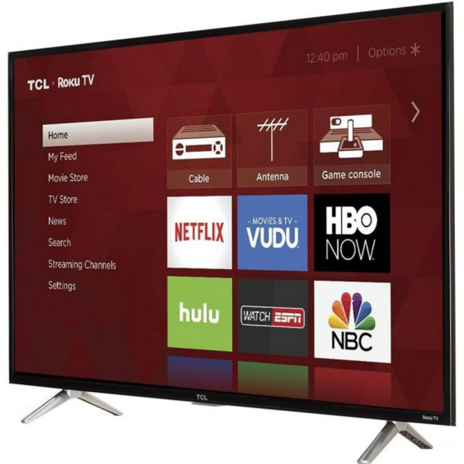 TCL 43S305 43인치 1080p Roku 스마트 LED TV(2017년형), 43 in, 1개