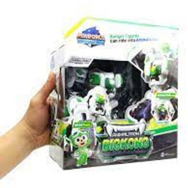 迷你特工隊 百獸機甲 神鷹霍克 猛象毅厲 神鷹霍克巨鱷夸克 重犀可拉 霸猩金剛, 1個