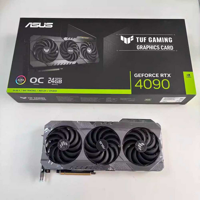 ASUS RTX4090 TUF 24GB 고장 그래픽카드 부품용, RTX4090 TUF (박스 없음)