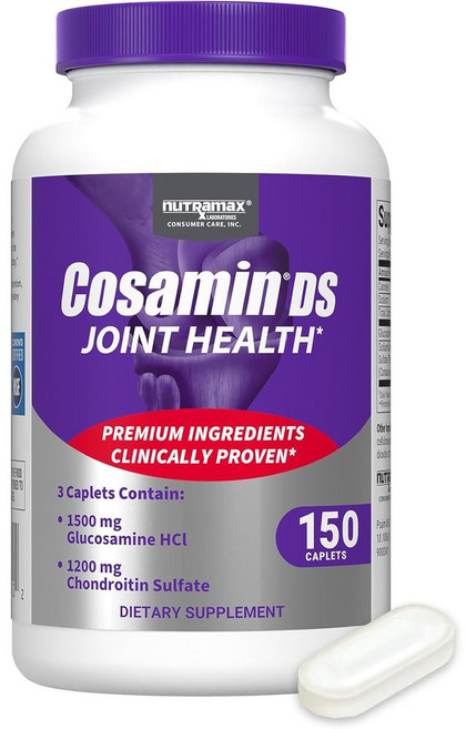 Nutramax Cosamin DS 관절 건강 고함량 글루코사민 150정 X 3개 450정