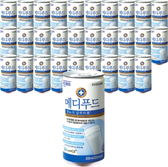 한국메디칼푸드 메디푸드 당뇨식 글루트롤, 200ml, 30개 - 쿠팡