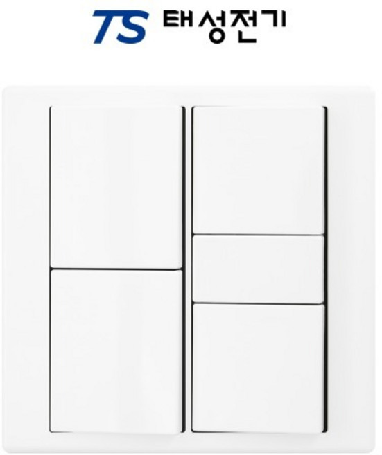 태성전기 베코 보노 화이트 중 5구 스위치, 1개