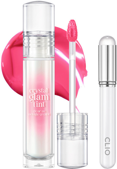 클리오 크리스탈 글램 틴트+립 브러쉬, 1개, 014 하트핑크다이아