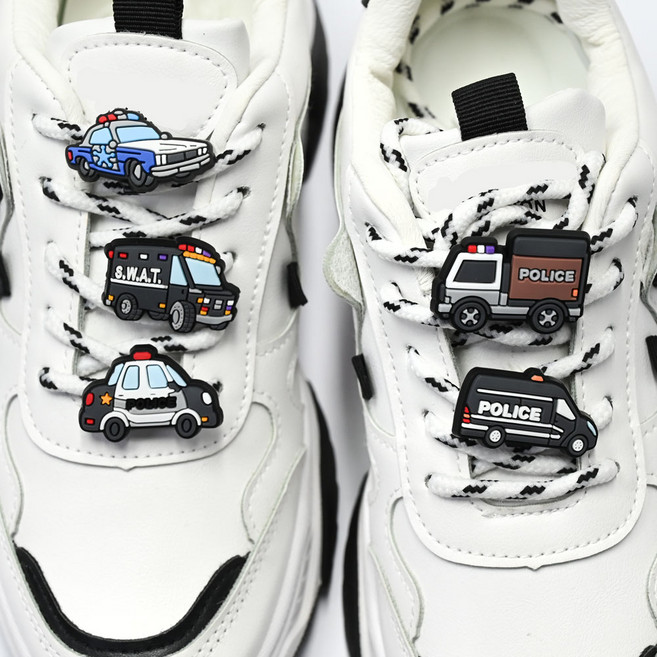 다양한 종류의 자동차 운동화꾸미기 신발 클립형 악세사리 파츠