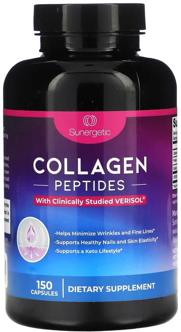Sunergetic 콜라겐 펩타이드 캡슐 150정, 1개 - 쿠팡