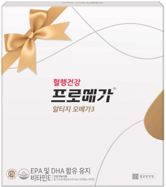 종근당건강 프로메가 알티지 오메가3 선물세트 430mgx180캡슐, 180정, 1세트