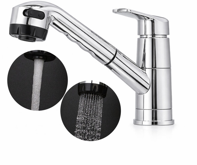 비욘드퍼니싱 국산 원홀 주방 싱크대 수전 핸디형, 샤워헤드형 기본형A MW1400, 1개