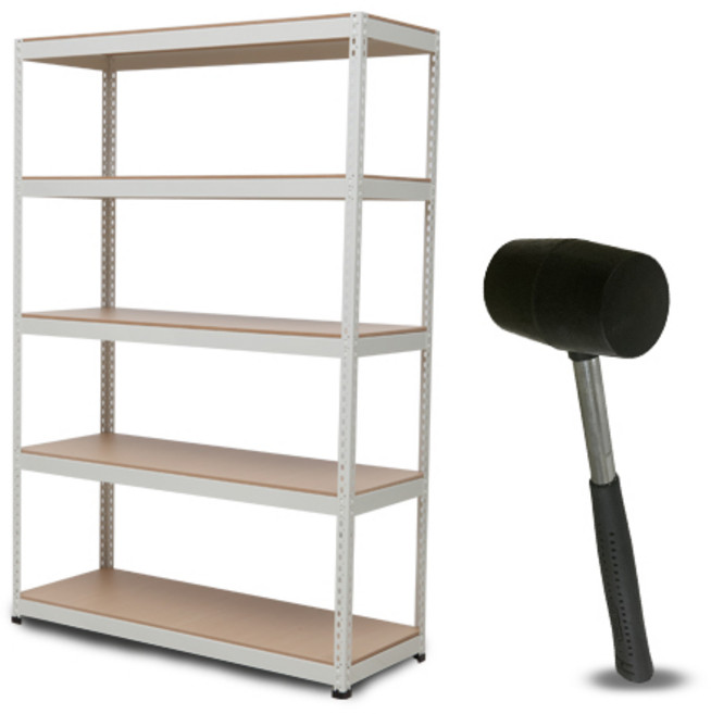 영진앵글 무볼트 영진랙 모음 무볼트 조립식 앵글 철제 선반, 1개