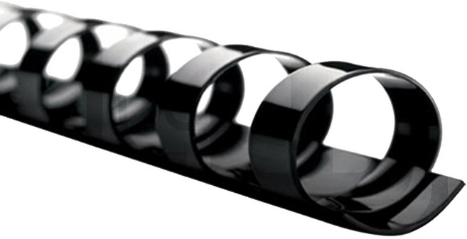 카피어랜드 제본용 플라스틱링 22mm 50개입 원형링 재본링 책철 스프링 리필, 화이트