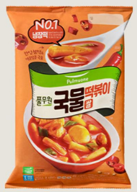풀무원 쌀 국물떡볶이 (2인분), 423.5g, 10개