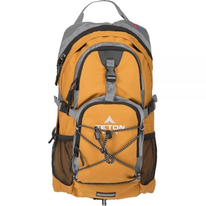 TETON Sports 오아시스 1100 하이드레이션 팩 오렌지 최대 2L 식수 충전 배낭여행 하이킹 러닝 사이클 등반용