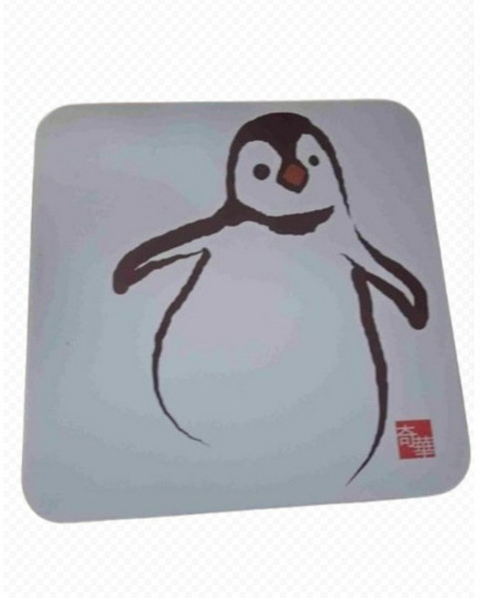 [선물세트] 기화병가 근사한디저트 틴케이스 쿠키 펭귄 198g 개별소포장 아이들을위한귀여운동물쿠키, 3개