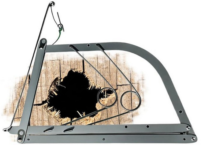 Reusable Outdoor Chipmunk Spring Trap - for Meadow Woods Orchard Gardens & All Outdoor Spaces (, M-6IN, 2