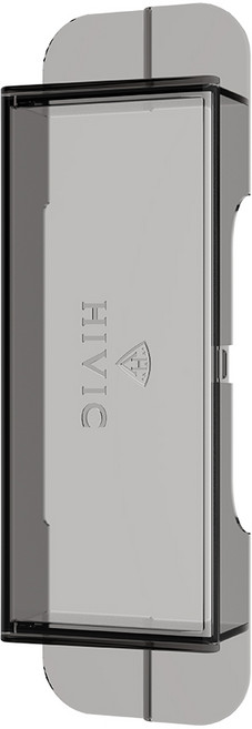 도어락 커버 빗물 방수 레인 현관문 유리문 빗물가리개, 2)레인커버_유리문형, 1개