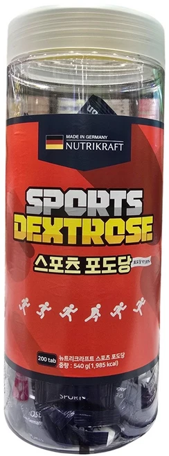 뉴트리크라프트 스포츠 포도당 540g (200개입), 1개 - 쿠팡