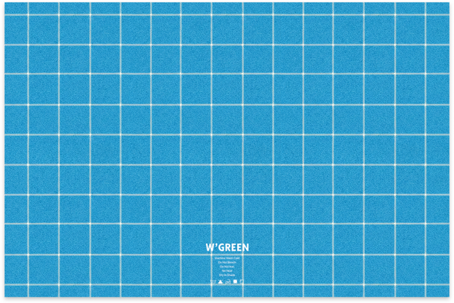 말랑말랑 규조토 타일 체크 발매트