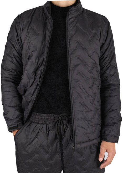 MCD고주파패딩점퍼 겨울 남자 깔깔이 경량 누빔 기모 안감 방풍 따뜻한 점퍼 낚시 오토바이 배달 등산 작업복