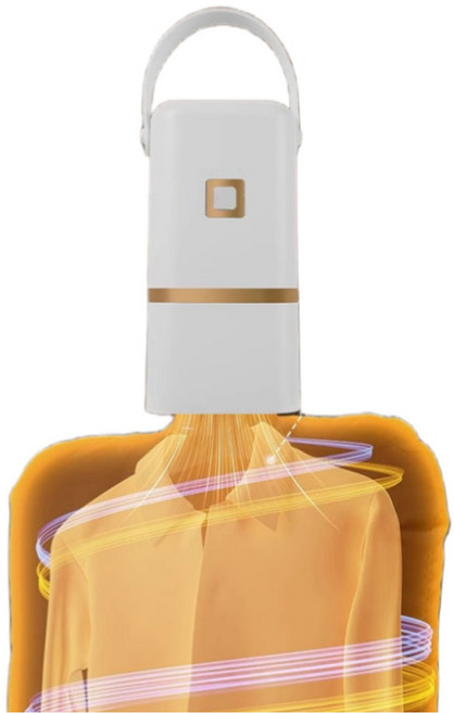 ANYOU 건조기 속건성 옷 소형 공기 건조기, 흰색