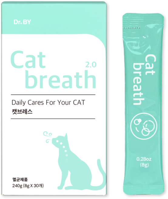 닥터바이 캣 브레스 면역력 영양제, 30회분, 호흡기/기관지, 1개