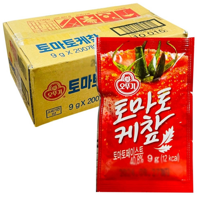 오뚜기 일회용 토마토케찹, 200세트, 9g