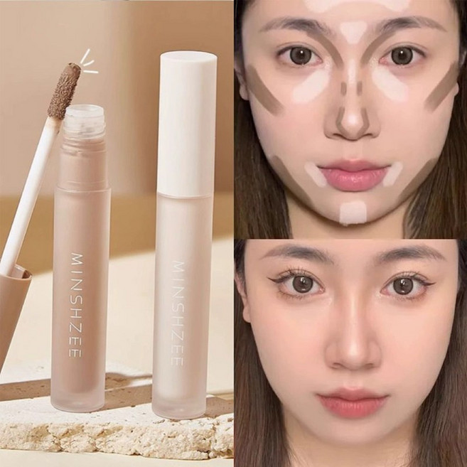 리퀴드 컨투어링 스틱 하이라이터 쉐이딩 V라인 음영 메이크업, 1개, 01#하이라이터 색상+02#셰이딩 색상