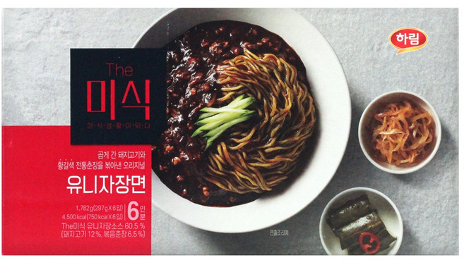 더미식 유니자장면 297gX6입, 1박스