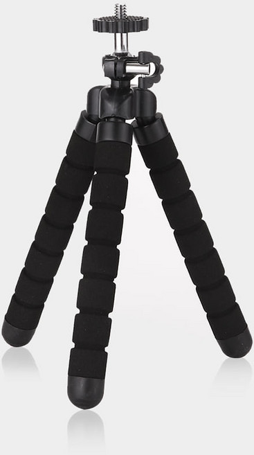 크레모아 미니 전용 소형 삼각대 선풍기 랜턴 삼각대 (1/4인치), 레드, 1개