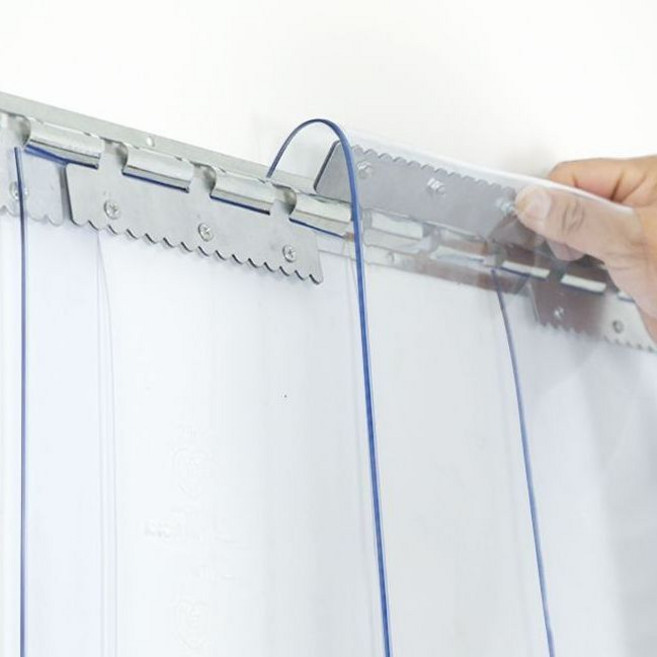 방풍 비닐 커튼 커텐 투명 냉동 창고 바람막이 외풍차단, 두께 2.8mm