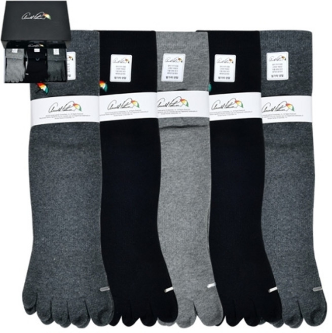 기타 아놀드파마 신사 무지 파일 발가락 장목 양말0055yu