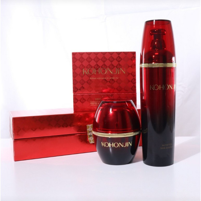 [본사정품] 고혼진 뉴트리션 크림+에센스 세트+ 여행용세트증정 KOHONJIN 고혼진화장품, 1개