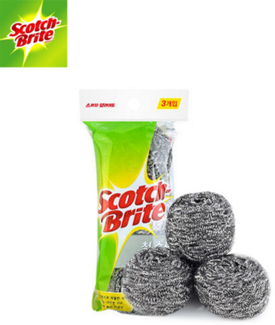 스카치브라이트 철 수세미 35 g, 1개입, 15개