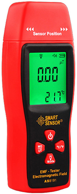 오늘출발 정확도높은 고성능 전파측정기 건전지무료 전자파테스터기 스마트폰 모니터 콘센트 전자기기 전자파측정, 1개