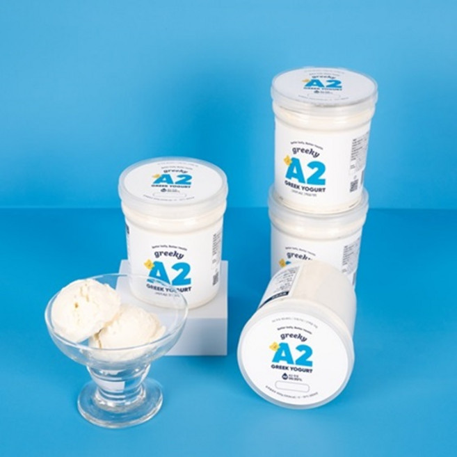 그리키 첨가물 없이 A2 우유로 만든 진짜 그릭요거트 450g, 1개