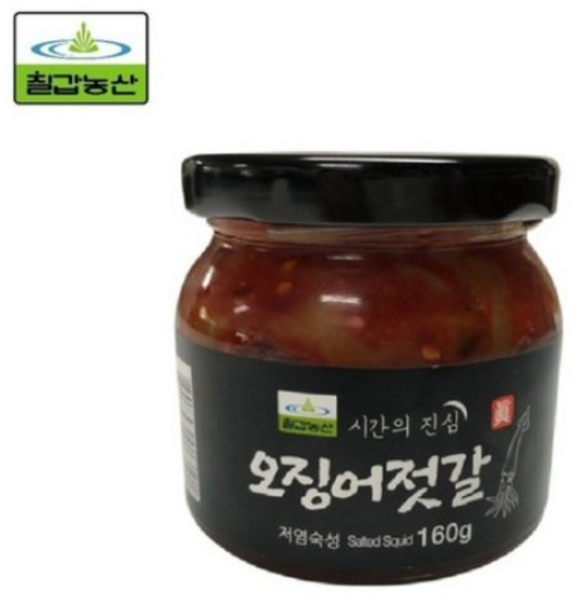칠갑농산 오징어젓, 2개, 160g