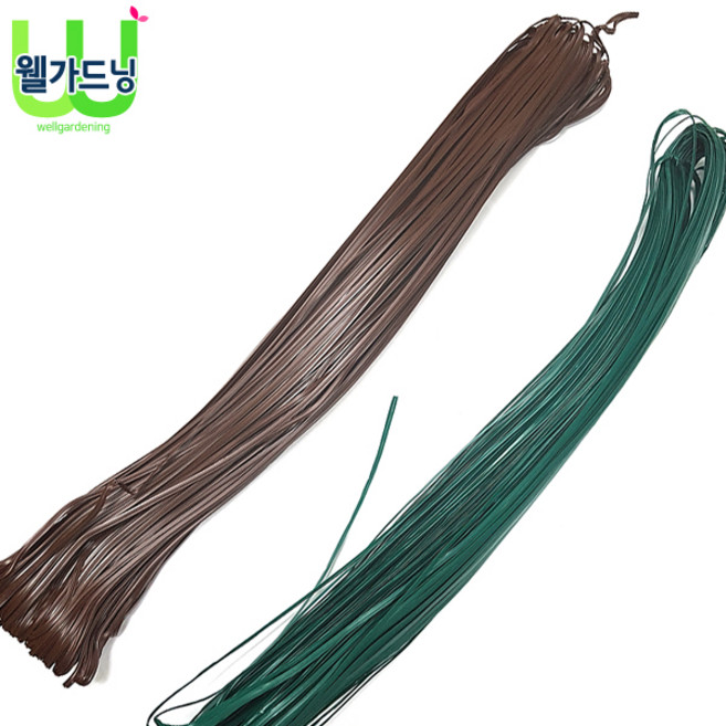 조이가든센터 철사끈 칼라타이 -밤색, 1개