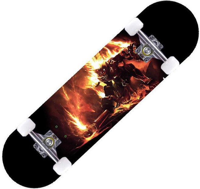 31寸楓木兒童成人雙翹板滑板, 黑悟空, 1個