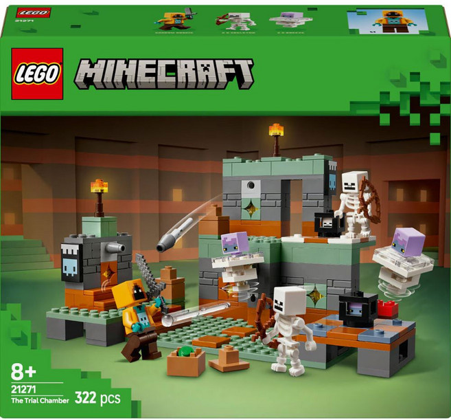 레고 마인크래프트 21271 시련의 회당, 혼합색상, 1개
