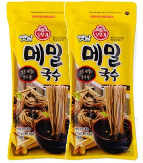 오뚜기 옛날국수 메밀국수 400g 2개, 1세트