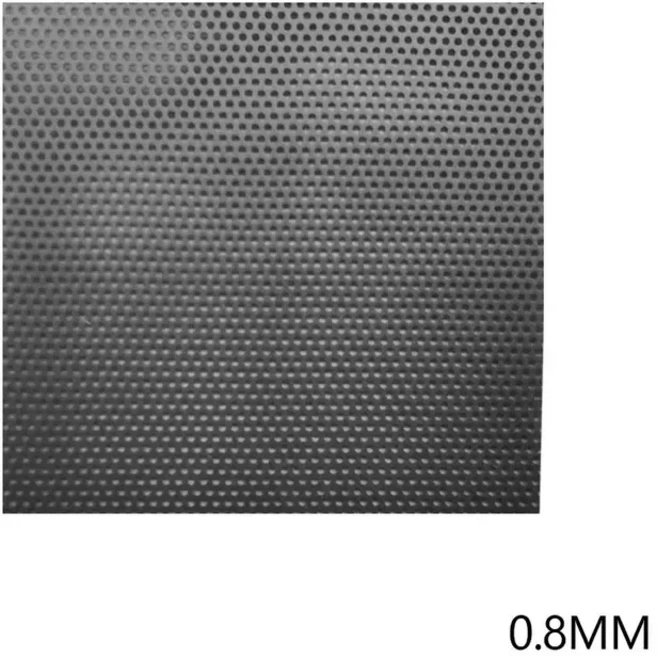 컴퓨터 메쉬 먼지 필터 PC DIY PVC 케이스 선풍기 쿨러 먼지 필터 네트워크 케이스 방진 커버 섀시 먼지 커, 05 0.8MM