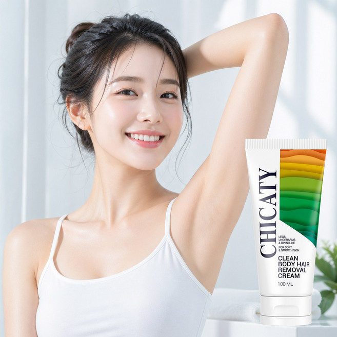 누구나 간편한 셀프 제모 여성 비키니라인 청소년 제모제 시카티 제모크림, 1개, 100ml