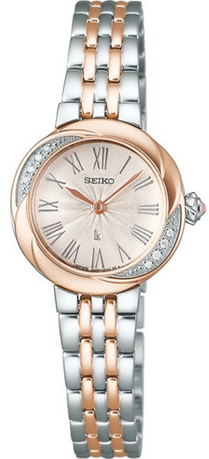 세이코 루키아 LUKIA SSWA002 Grow 글로우 쿼츠 레이디스 메탈 밴드 160673