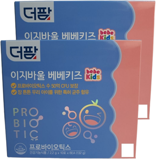 더팜 이지바울 베베키즈 60포, 2박스, 60회분