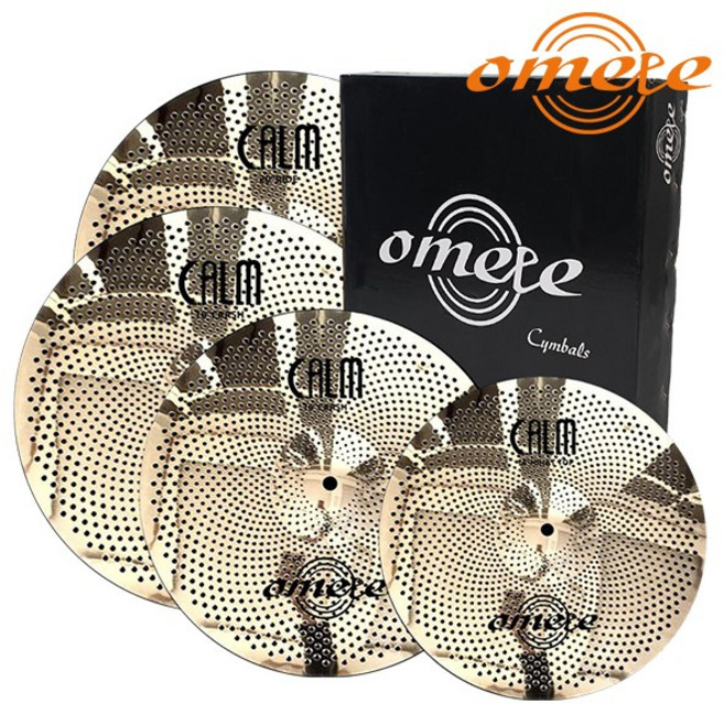 Omete 오메테 Calm시리즈 5종 사일런트 심벌팩 14161820 심벌가방 포함 OLV-GSET5, 1개