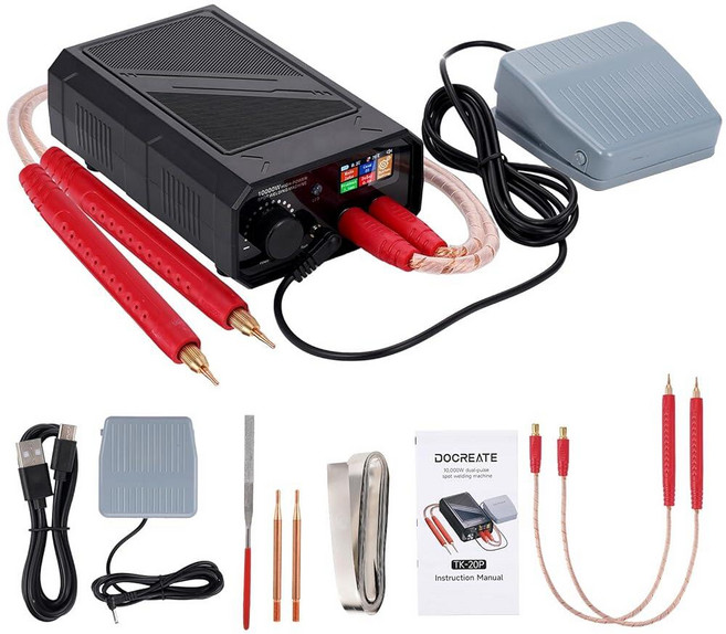 10000W Spot Welder 0.1-0.3mm Dual Pulse Output Battery Spot Welder Spot Welder For Lithium Batteri, 10000W Spot Welder,0.1-0.3mm D