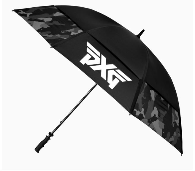 PXG 정품 페어웨이 카모 듀얼 캐노피 엄브렐라 골프우산 블랙 미국무료배송, 1개