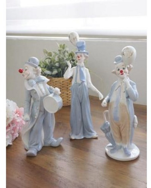 삐에로 (3TYPE)세라믹 도자기 인형 인테리어 장식인형 카페소품, 키다리 풍선 삐에로(116)