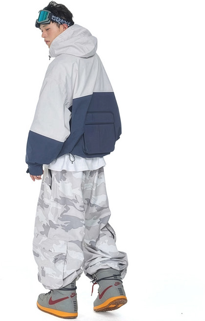 아노락 스프릿 스노우 보드복 바지 남자 여자 스키 바지