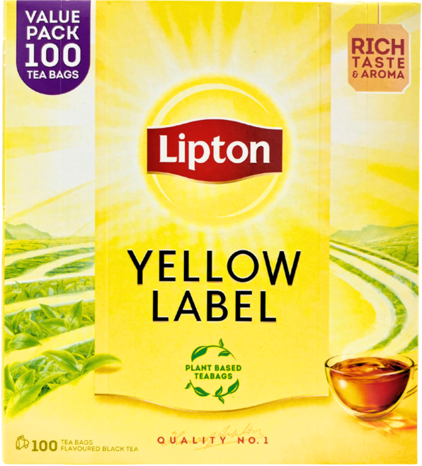 립톤 옐로우 라벨 홍차, 2g, 100개입, 1개