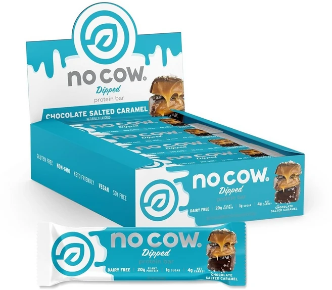 노카우 초콜릿 솔티드 카라멜 단백질바 12개입 프로틴바 다이어트식품 간식, 60g, 1 - 쿠팡