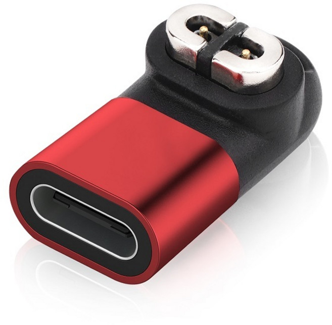 Shokz 韶音 Openrun S803 USB-C 充電轉接頭, 橫頭-紅色, 1個, 10cm